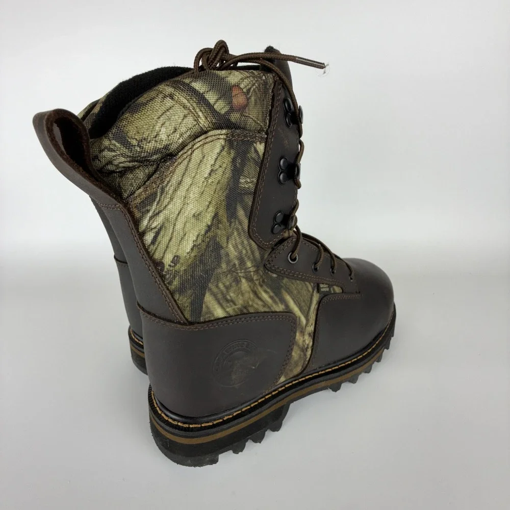 Irish Setter Gunflint II 2813 Mens Hunting Boots 1000g Insulated 10 EE Camo READ